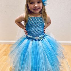 Frozen Tutu Dress & Headband