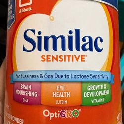 Baby Formula-Similac Sensitive  12oz -Trade For Enfamil 