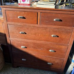 Amish Vintage Cherry Chest Of Drawers