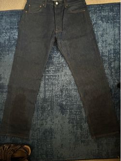 Dark blue 501s 34/32