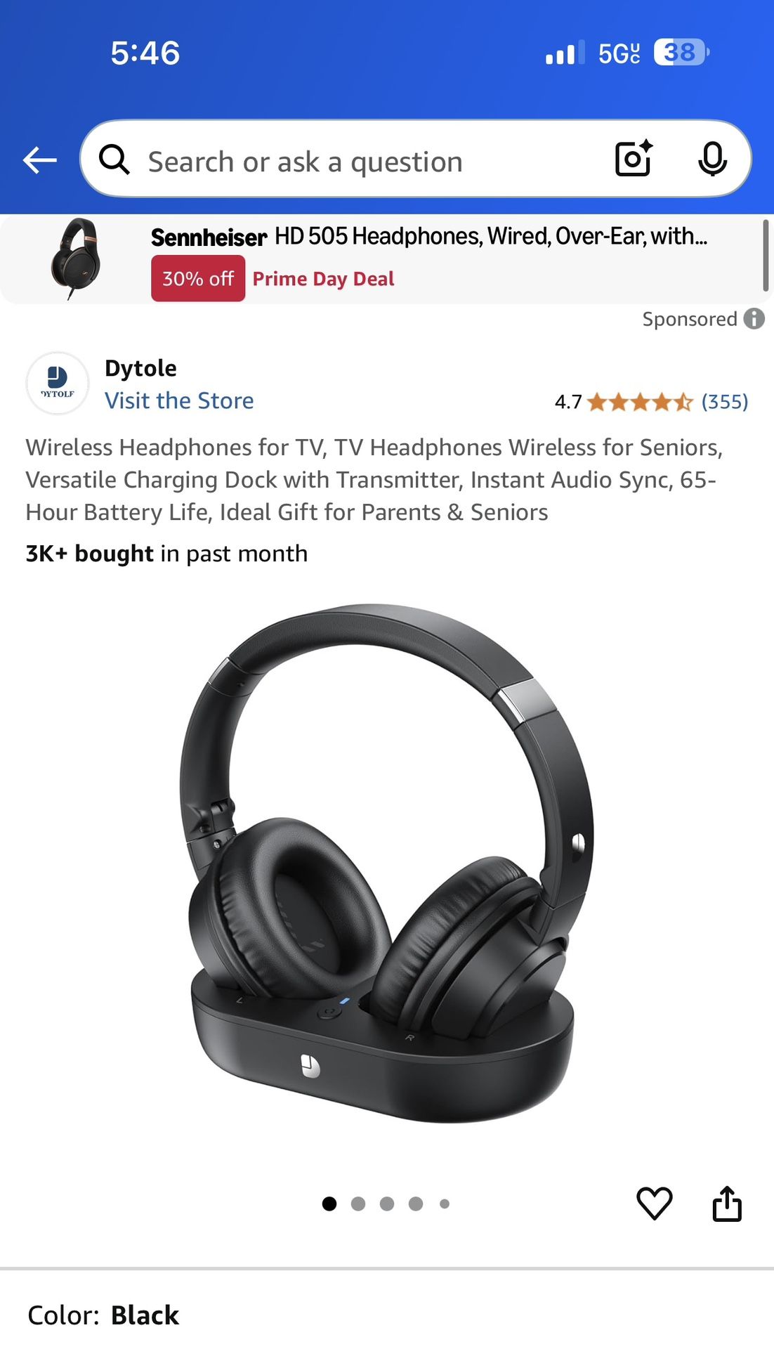 Wireless Headphones New In Box.