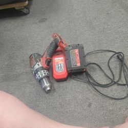 Milwaukee  18v Hammer Drill W/ Battery And Charger 