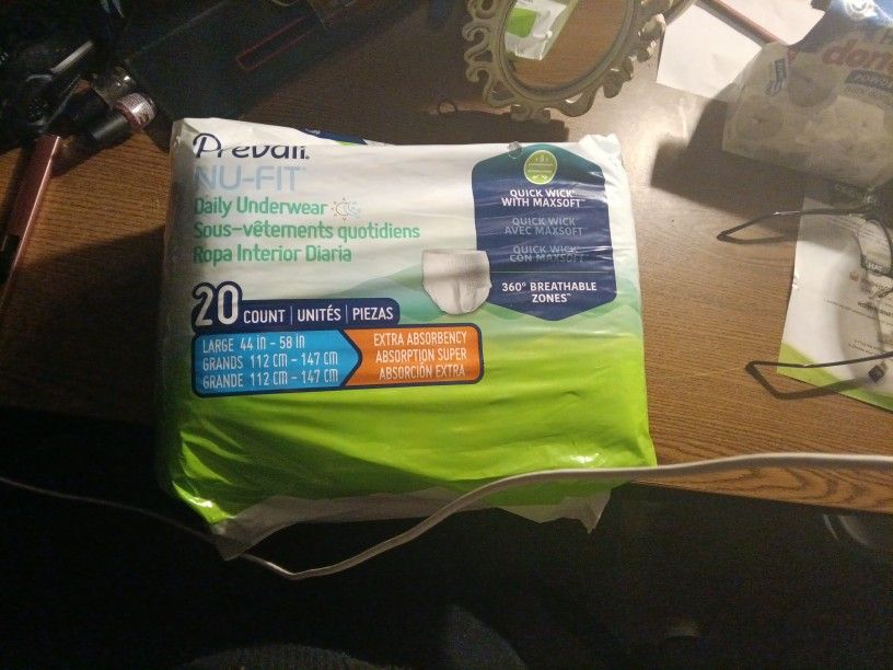 20 In Each PKG Prevail