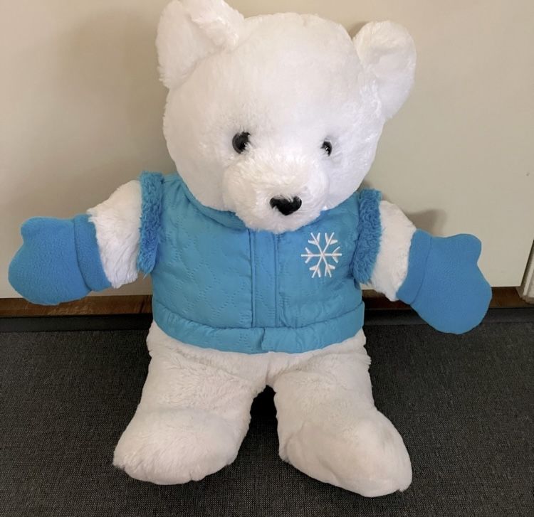 Dan Dee 2016 Holiday Bear Plush Teddy Stuffed Animal Christmas Mittens