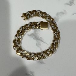 14k Gold Plated Bracelet 