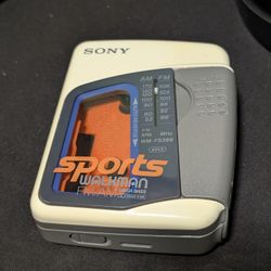Sony WM-FS399 Sports Walkman White