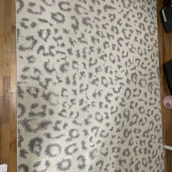 Cheetah Print Rug