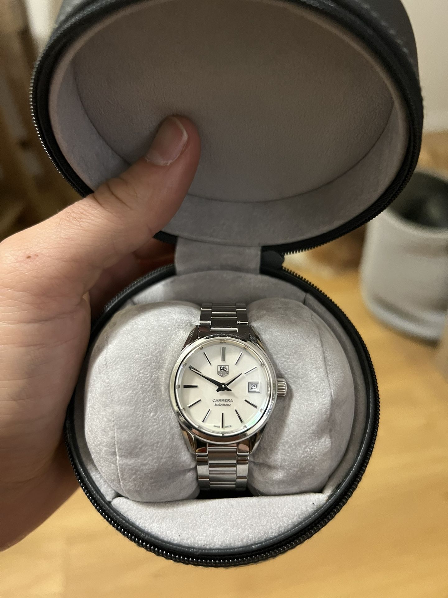 Tag Heuer Woman’s Carrara Calibre MOP Dial
