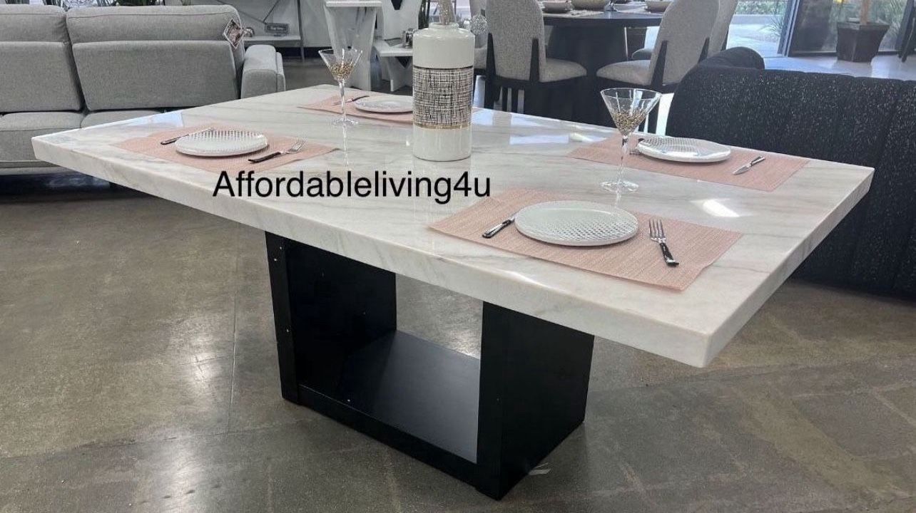 Genuine Marble Dining Table Brand New In Box
