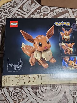 LEGO Pokémon Eevee 72151 Kanto Collection Adult Builder Set NEW SEALED