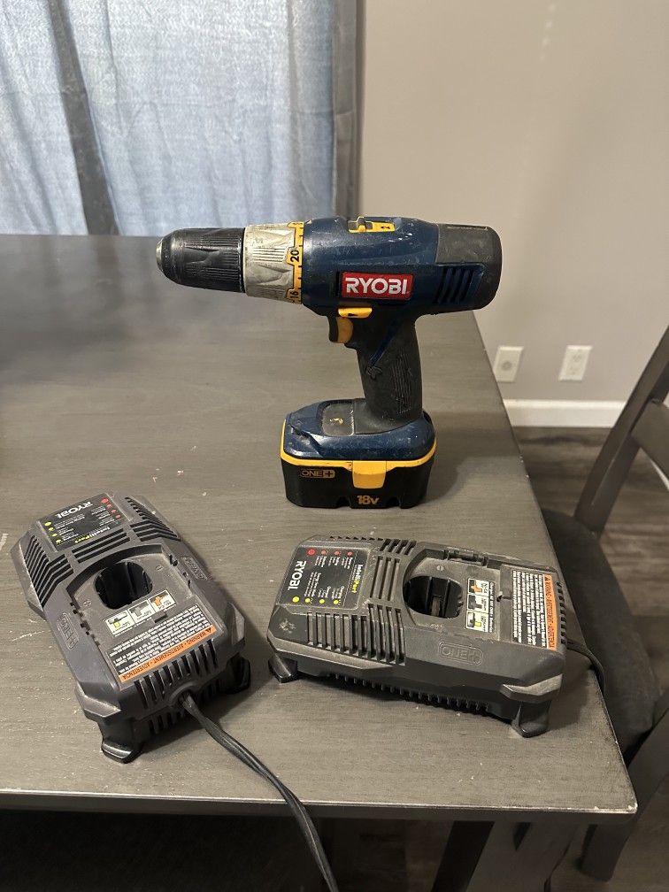 Ryobi Cordless drill 