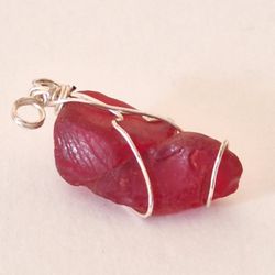Red Sea Glass Pendant Monterey Ca Sea Glass Rare Color