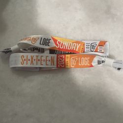 2 Loge Tix On 16 For Today - Sunday - Price Is Firm