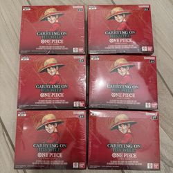 One Piece Carry On His Will Booster Boxes