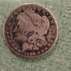 1896 Morgan Silver One Dollar 