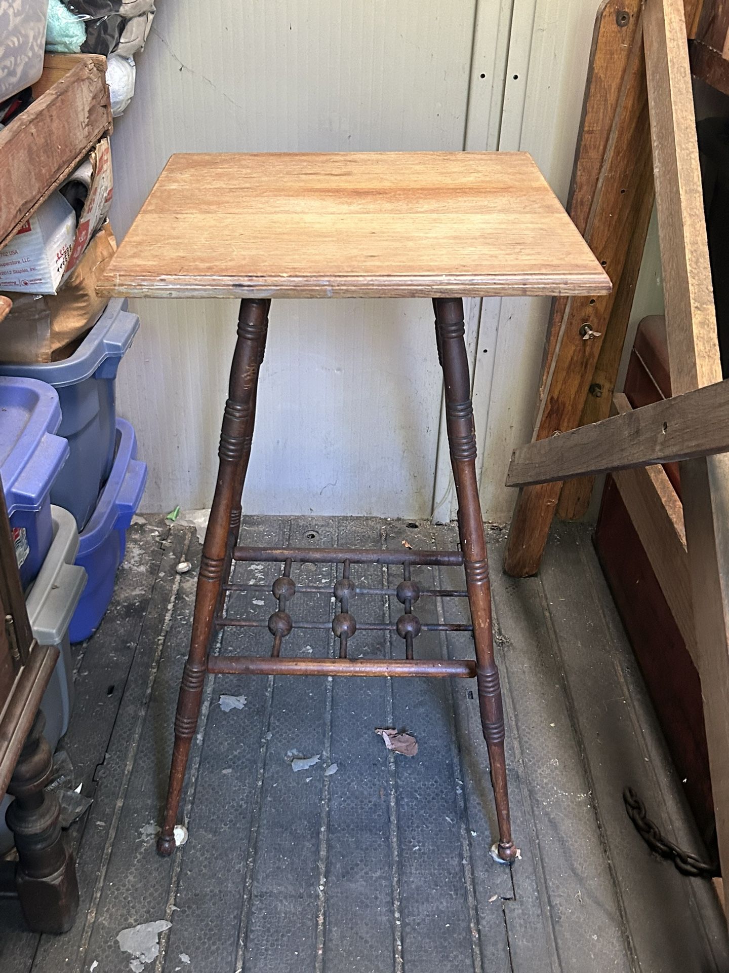 Antique Lamp Table