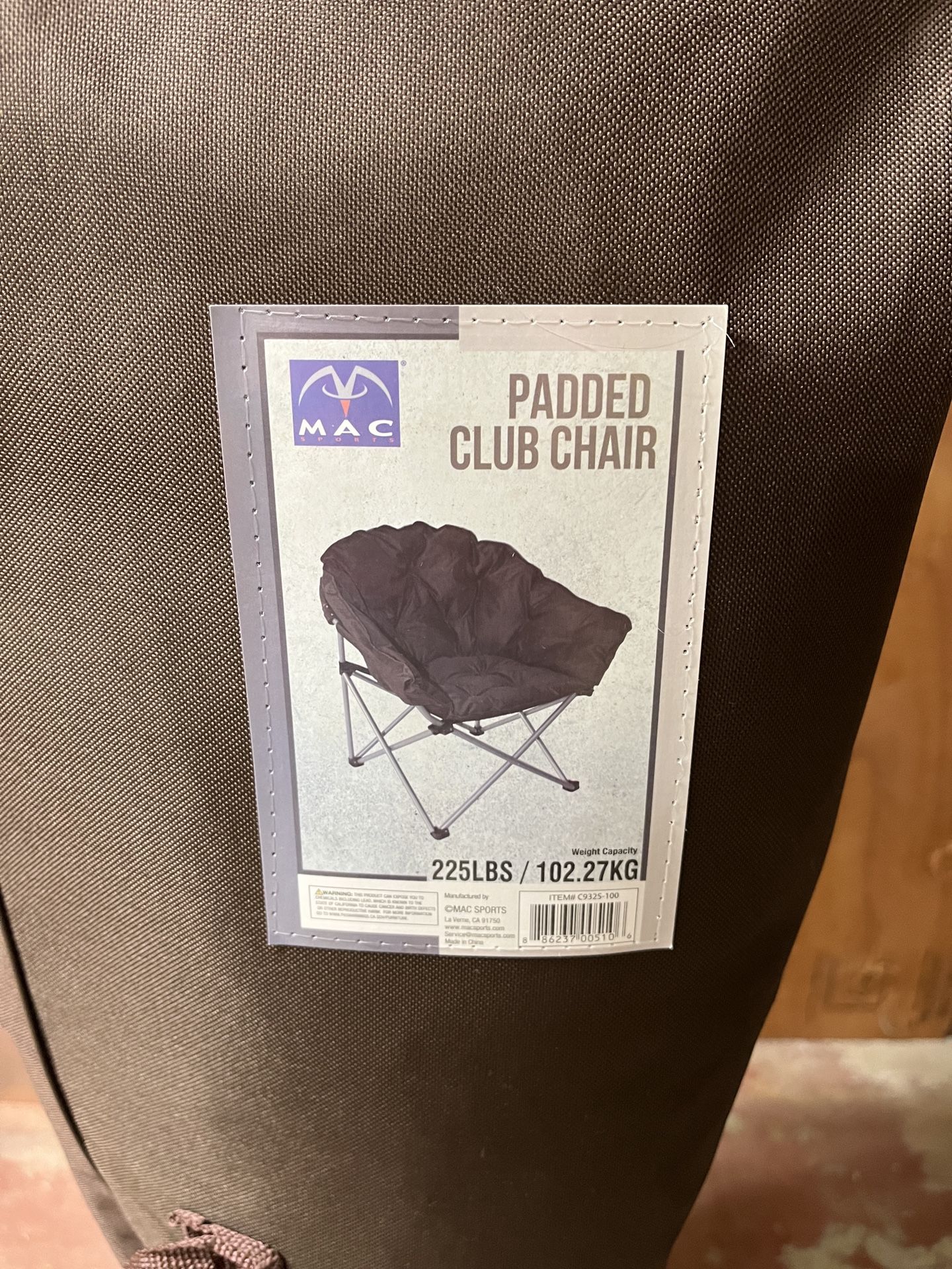 Padded Club Chair