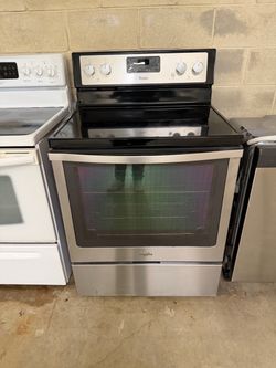 Whirlpool Glass Top Stove