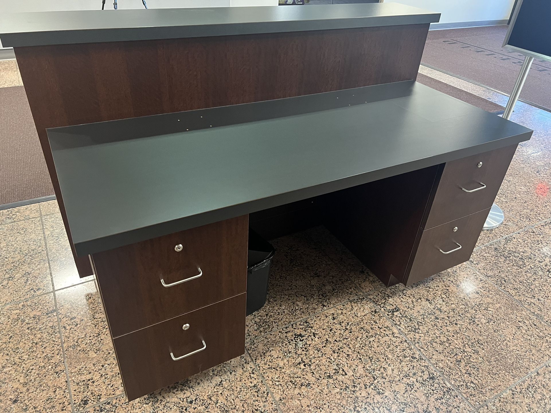 Office Desk With Draws