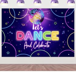 Let’s Dance Back Drop 