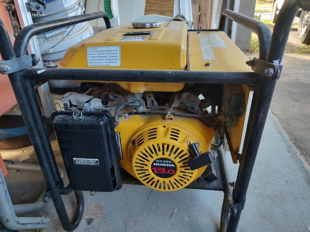 NGK 7000 W Generator 13hp Honda