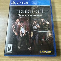 PS4 Resident Evil Origins Collection 