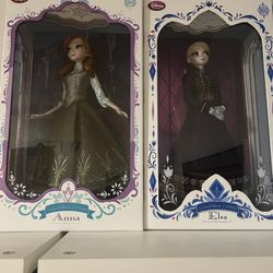 Ana and Elsa Limited Edition Dolls