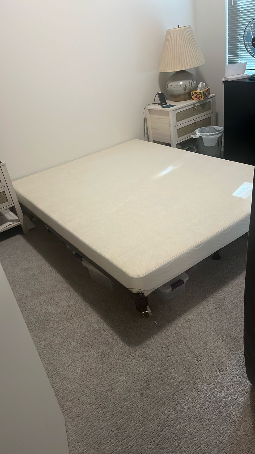 Queen Size Bed frame And Box Spring - FREE