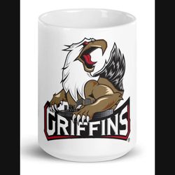 AHL grand Rapids griffins 15 ounce coffee mug