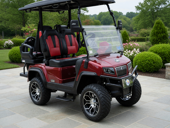 2024 Evolution D5 2+2 Lithium Battery Powered Golf Cart in like new condition