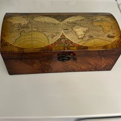 Atlas Wooden Box 