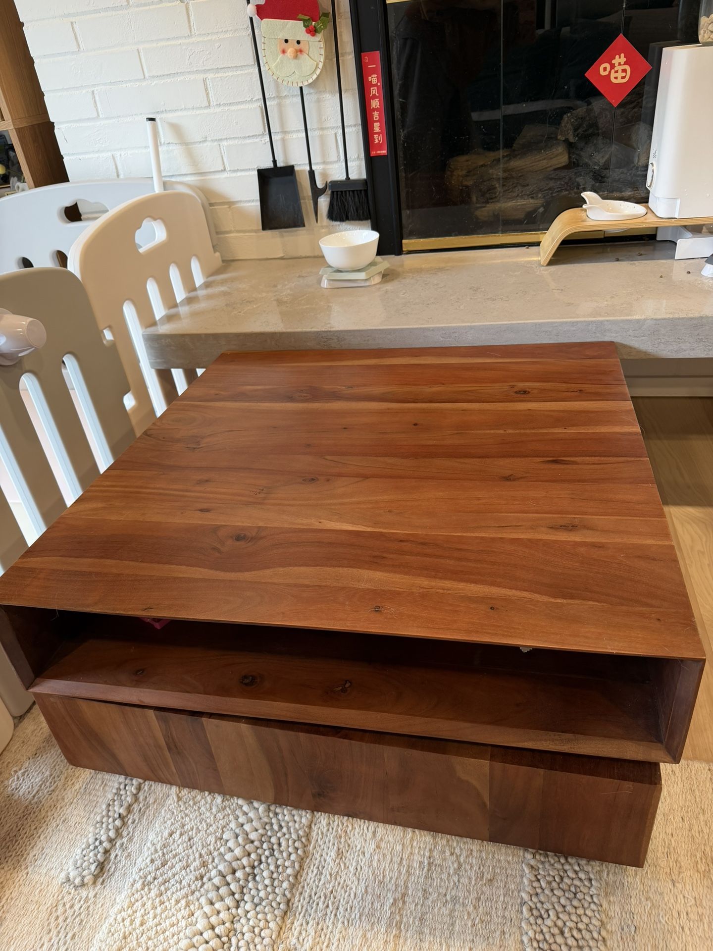 cb2 Spin Coffee Table