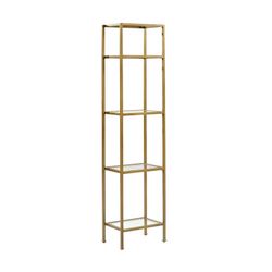 Set of 2 Metal Bookshelf Display