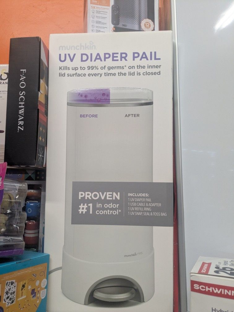 Munchkin Diaper Pail Uv Huggies