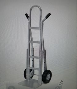 Mag liner, heavy duty aluminum handtruck