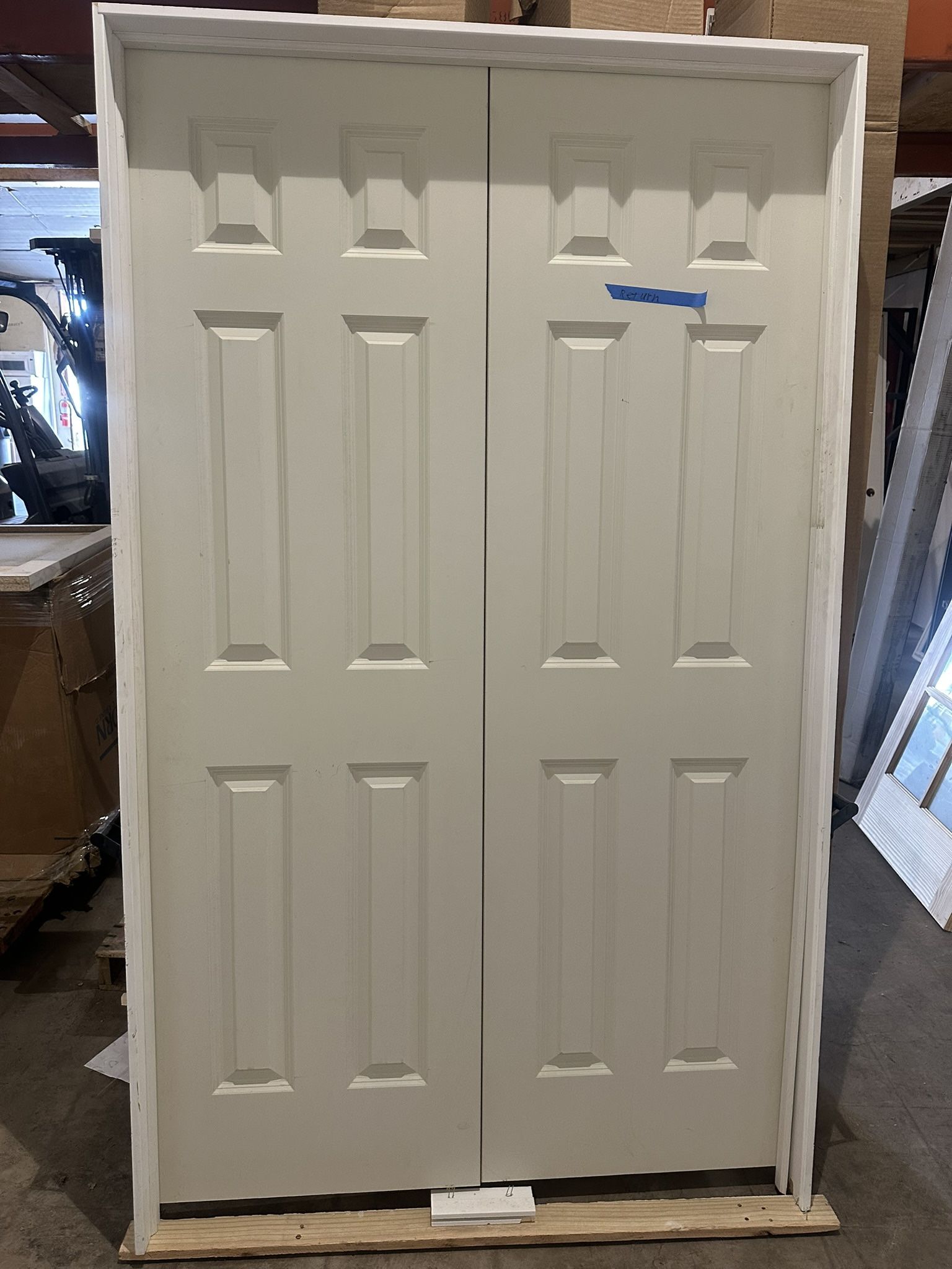 DOUBLE INTERIOR DOOR 4'0-6'8