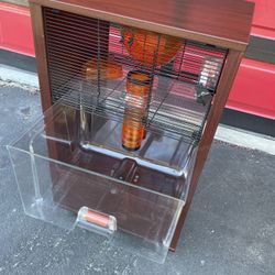 QUTE MK3 Hamster Cage with Storage – Good Condition -OBO