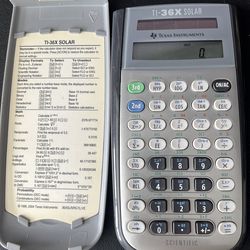 Calculator TI-36 Solar