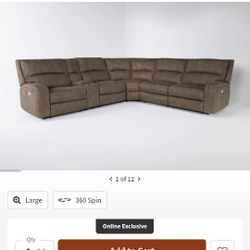 Sectional Couch With Recliners 