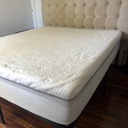 Premium Cal King Mattress & Frame – Clean & Cool Comfort