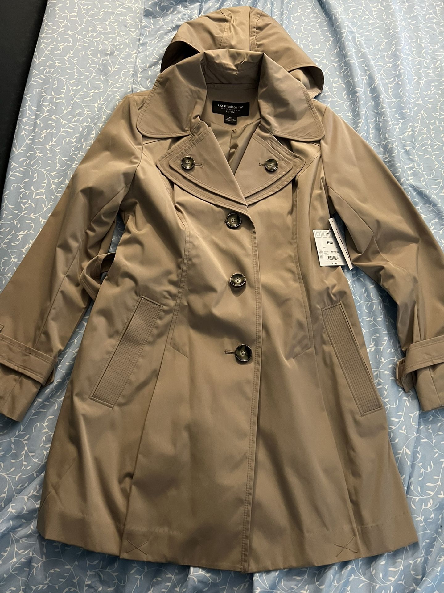 Women’s Petite Coat - Size PM - Liz Claiborne BRAND NEW