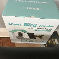 DOCCON Smart Bird Feeder with Camera, 2K HD AI Identify Birds Species, Bird Watching Camera with Solar Panel, Auto Capture Bi rd Videos & Instant Noti