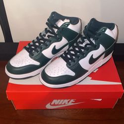 Dunk high Spartan Green Size 9.5