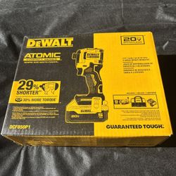 Dewalt Atomic 1/4 Impact Kit Brand New 