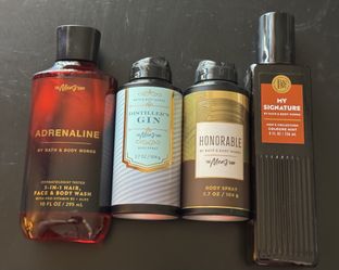 Bath and body works men’s bundle