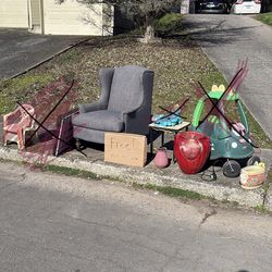 Free stuff!  Out on road