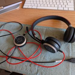 Jabra Evolve 40 Wired Headset MS Teams Optimized