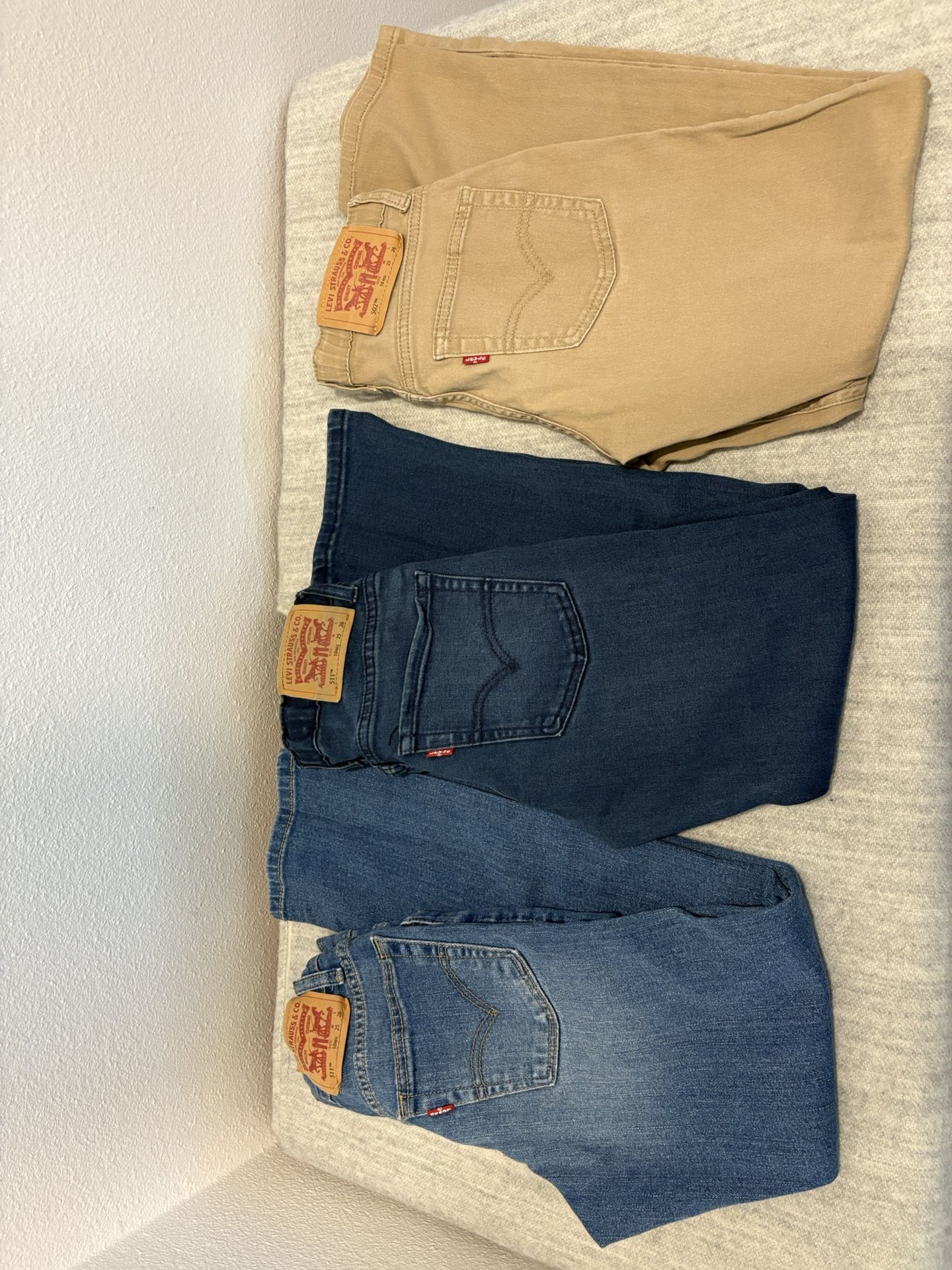 Boys Levi pants lot Size 10 regular - jeans - Simi valley
