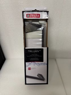 Delta Trillian Toilet Paper Holder Black Stainless