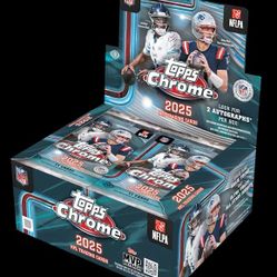Topps Chrome Football Jumbo Boxes 